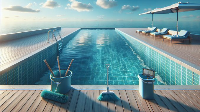 pool underhåll